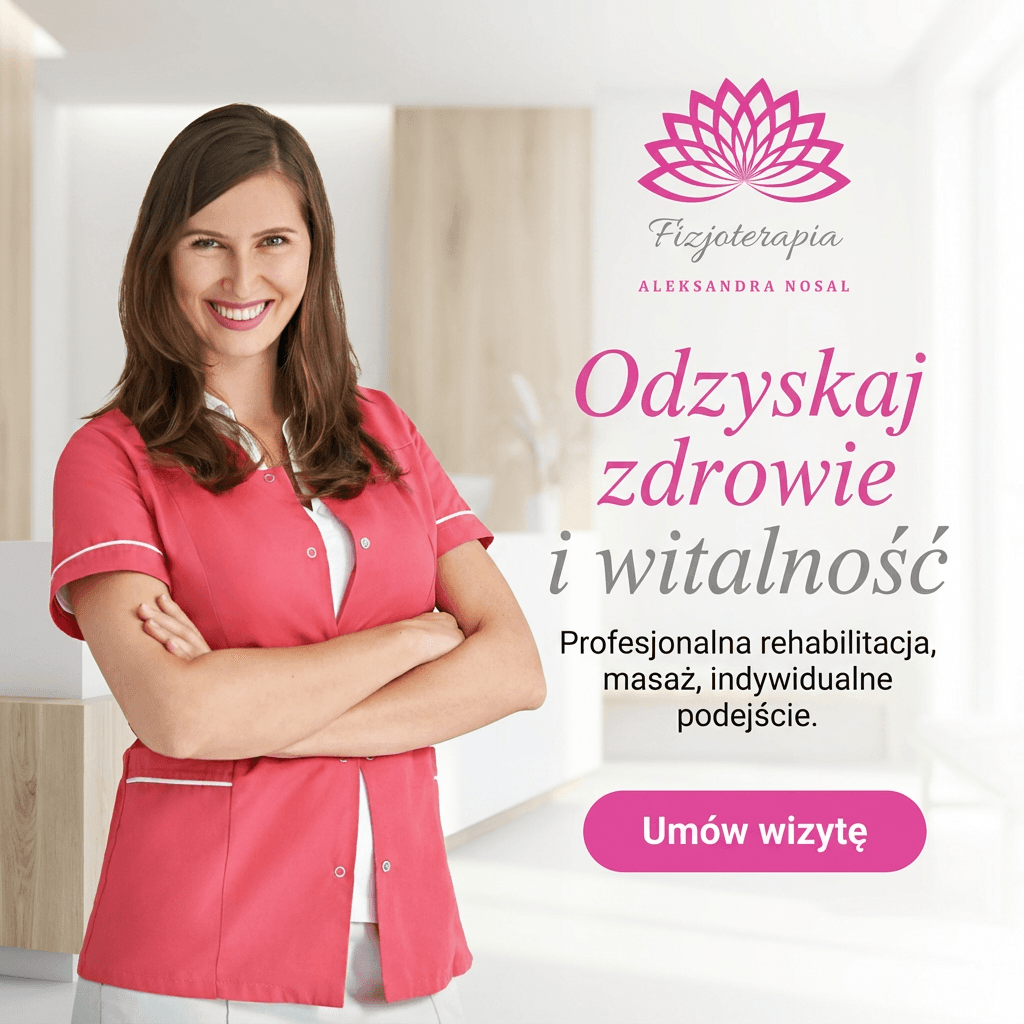 Aleksandra Nosal Fizjoterapia banner