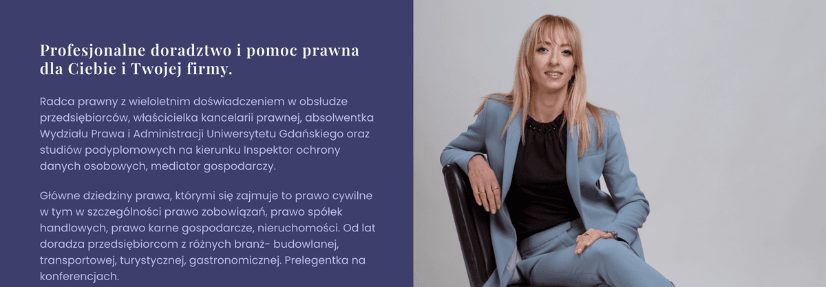 Kancelaria Radcy Prawnego Sylwia Owczarek banner