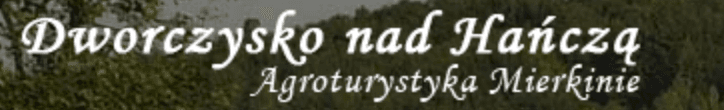Dworczysko nad Hańczą Agroturystyka Mierkinie logo