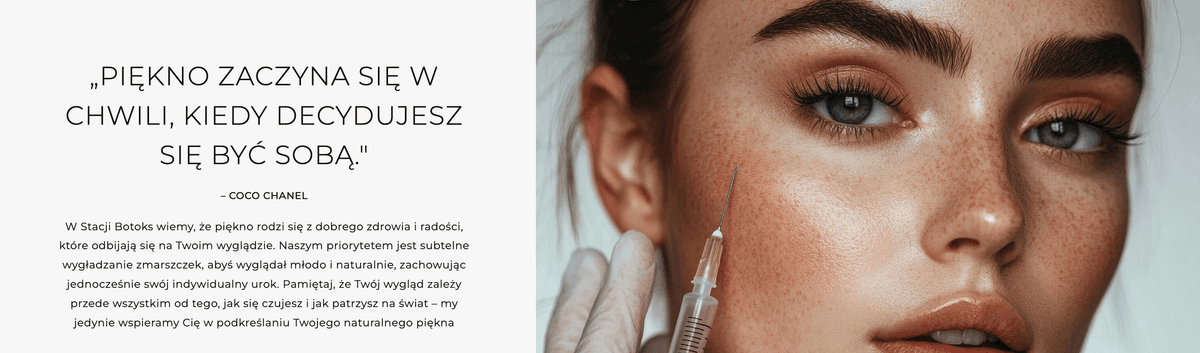 Stacja Botoks Medycyna Estetyczna banner
