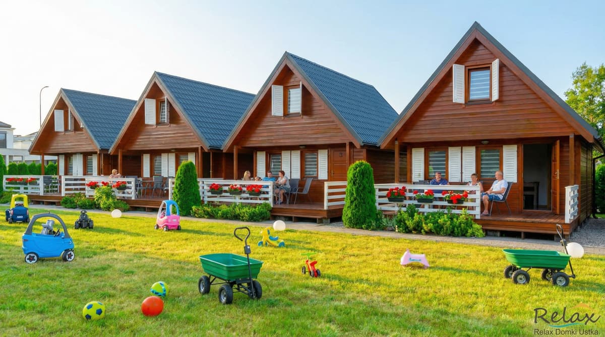 Relax Domki Ustka: Wakacje z przyjaciółmi i grupami