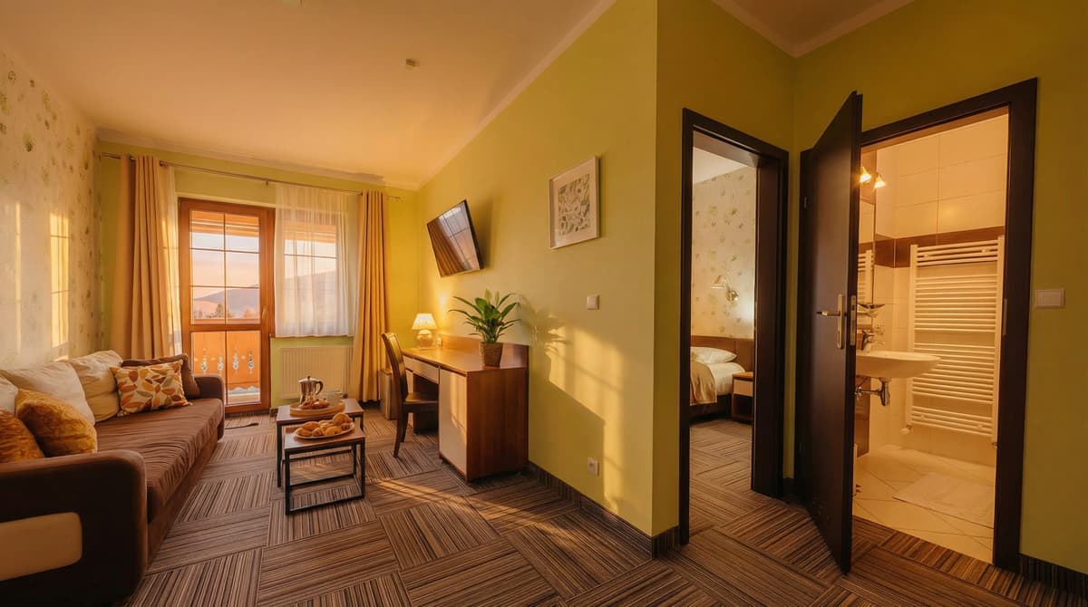 Klimat Karkonoszy a dobre samopoczucie w Willi Petrus