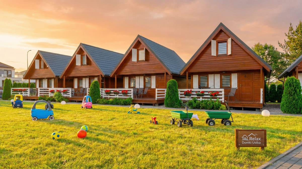 Relax Domki Ustka: Twój Azyl Bałtycki. Samodzielny Wypoczynek