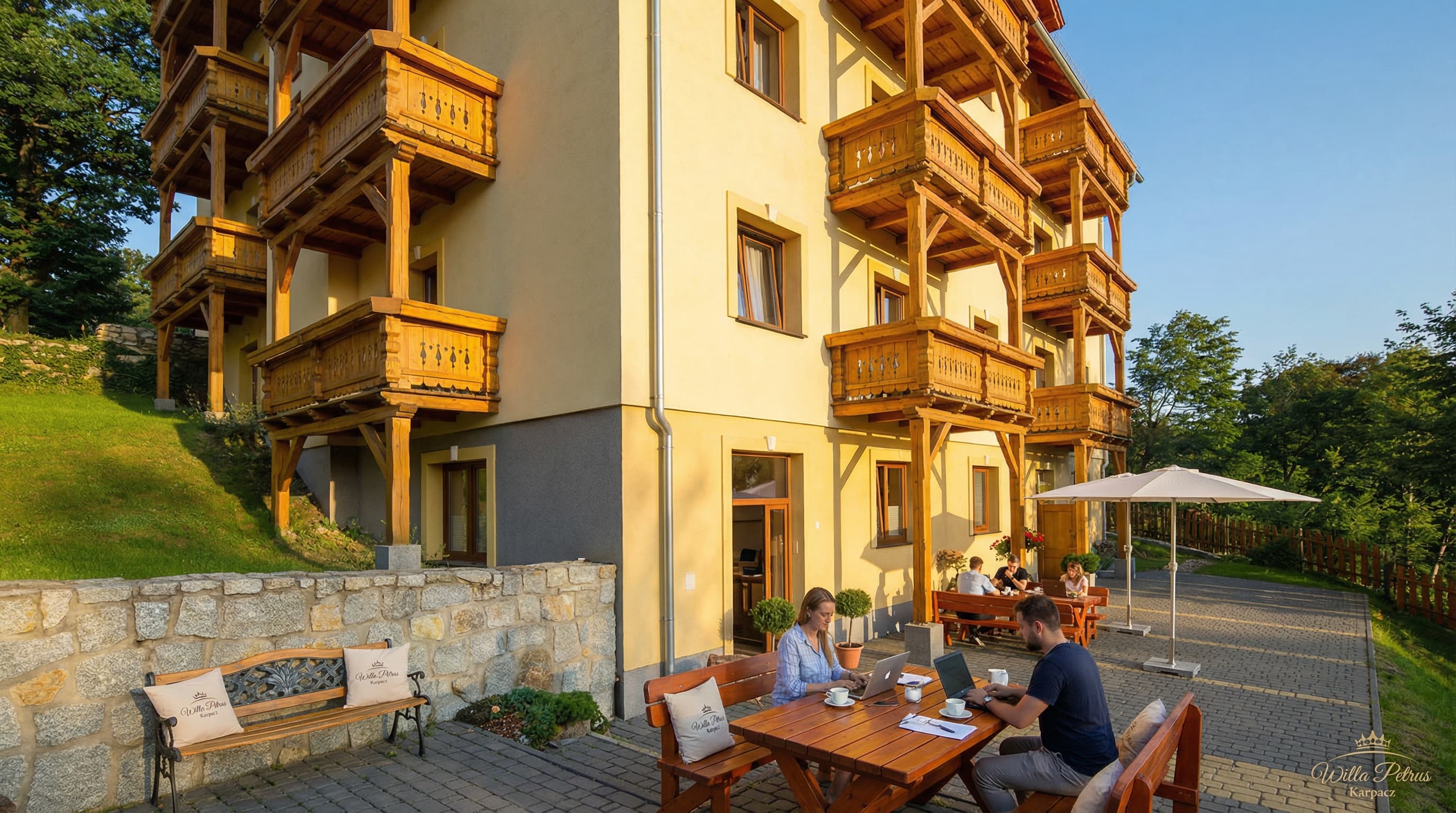 Praca zdalna Karpacz: Efektywny workation w Willi Petrus
