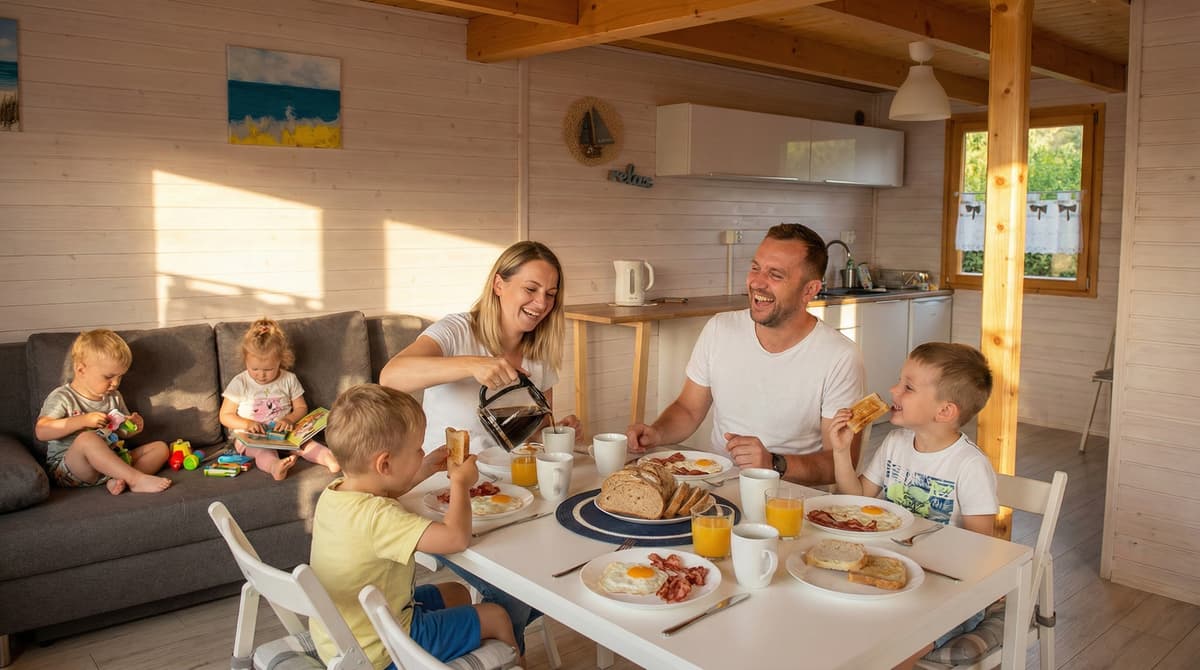 Gotowanie nad morzem: Relax Domki Ustka z kuchnią i lokalnymi przepisami