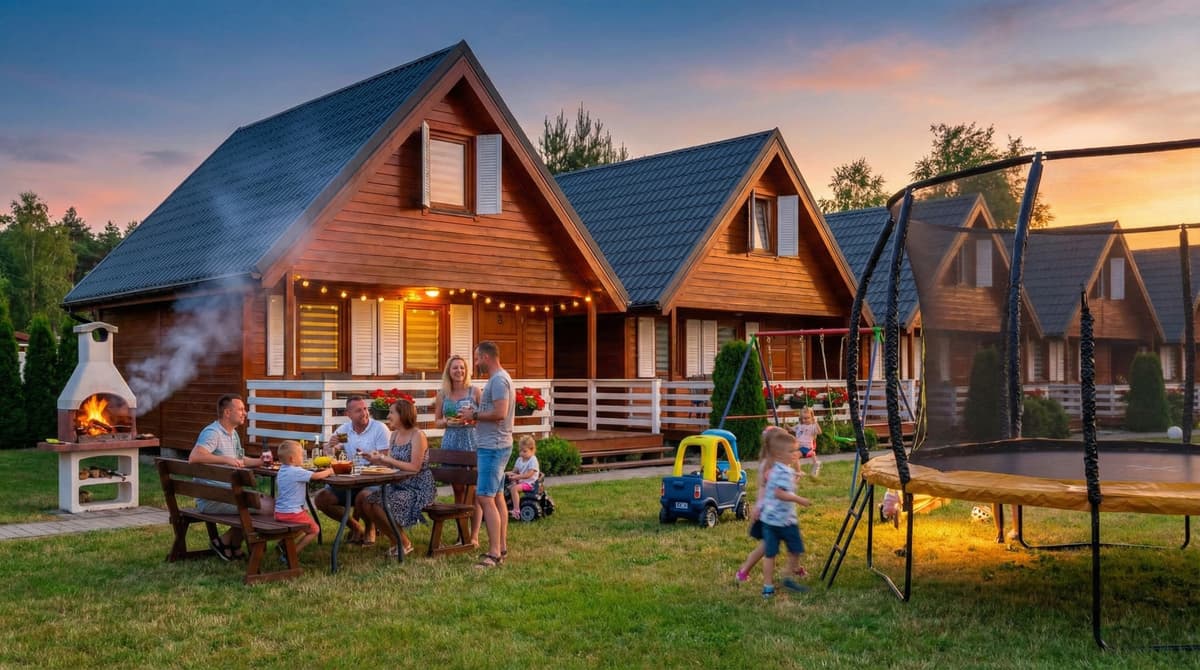 Relax Domki Ustka: drewniane domki, wellness nad morzem