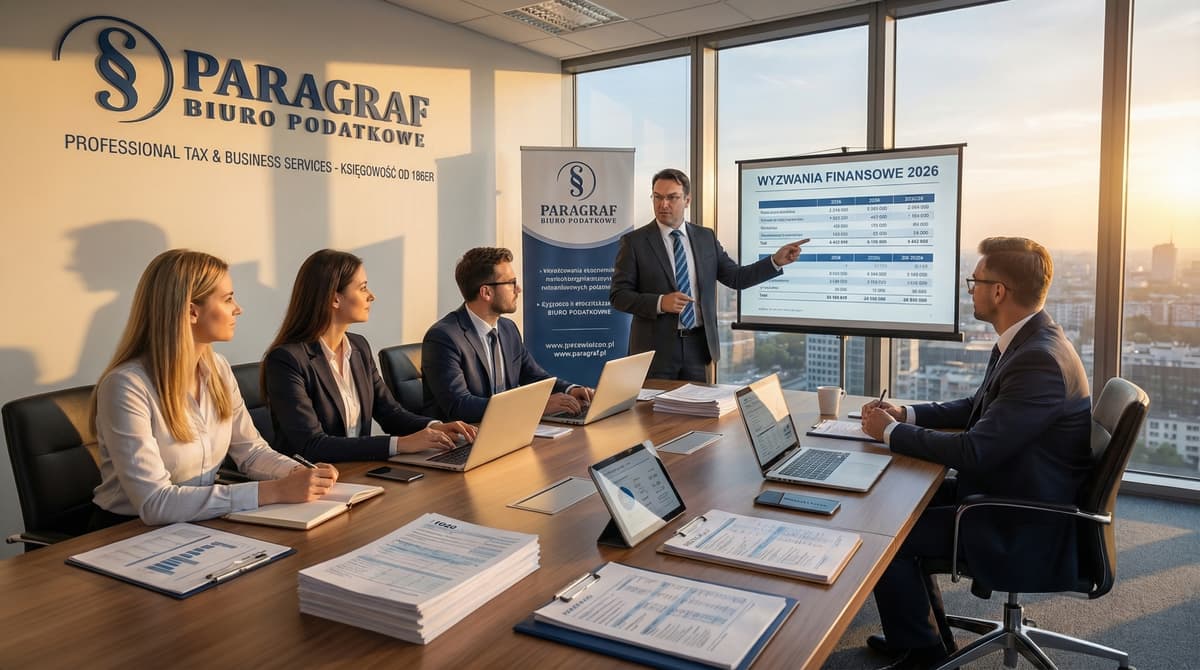 Nowoczesna Księgowość 2026: e-faktura, JPK_V7 z Paragrafem