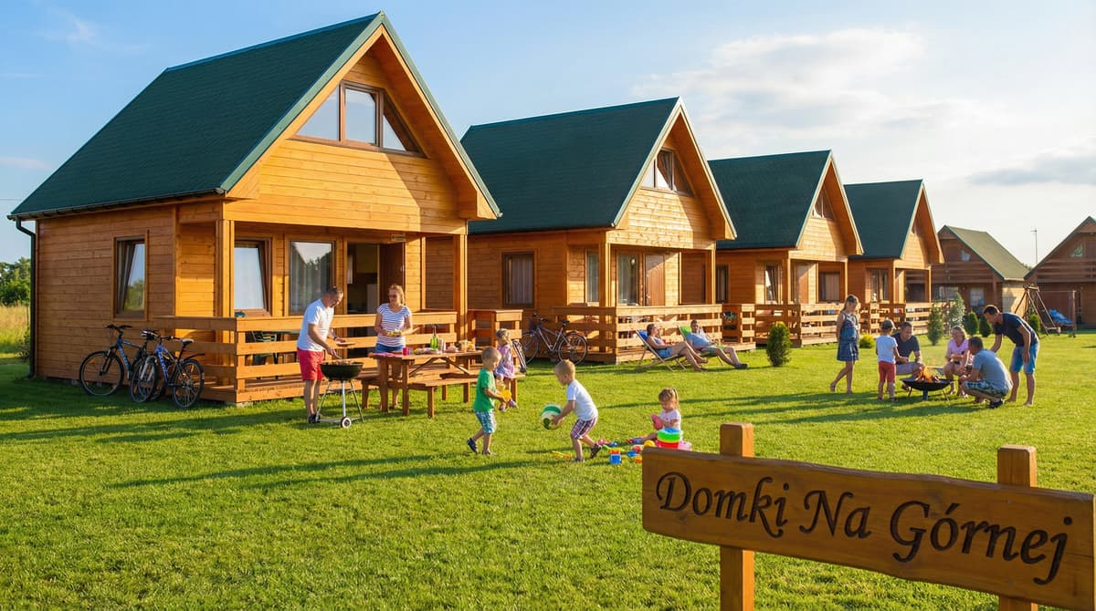 Domki dla kilku rodzin Ustronie Morskie: wczasy z przyjaciółmi