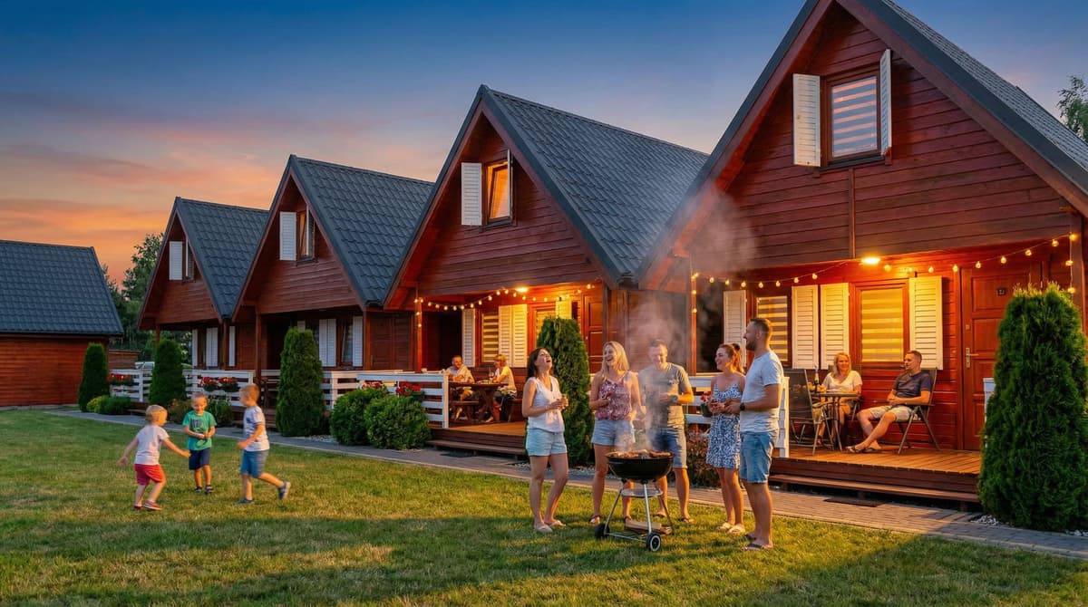 Rodzinny wypoczynek w Ustce: Wakacje wielopokoleniowe z Relax Domki Ustka