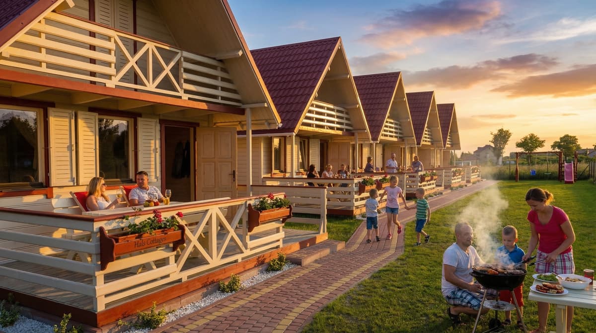 Hals: Domek letniskowy wynajem na wakacje nad Bałtykiem