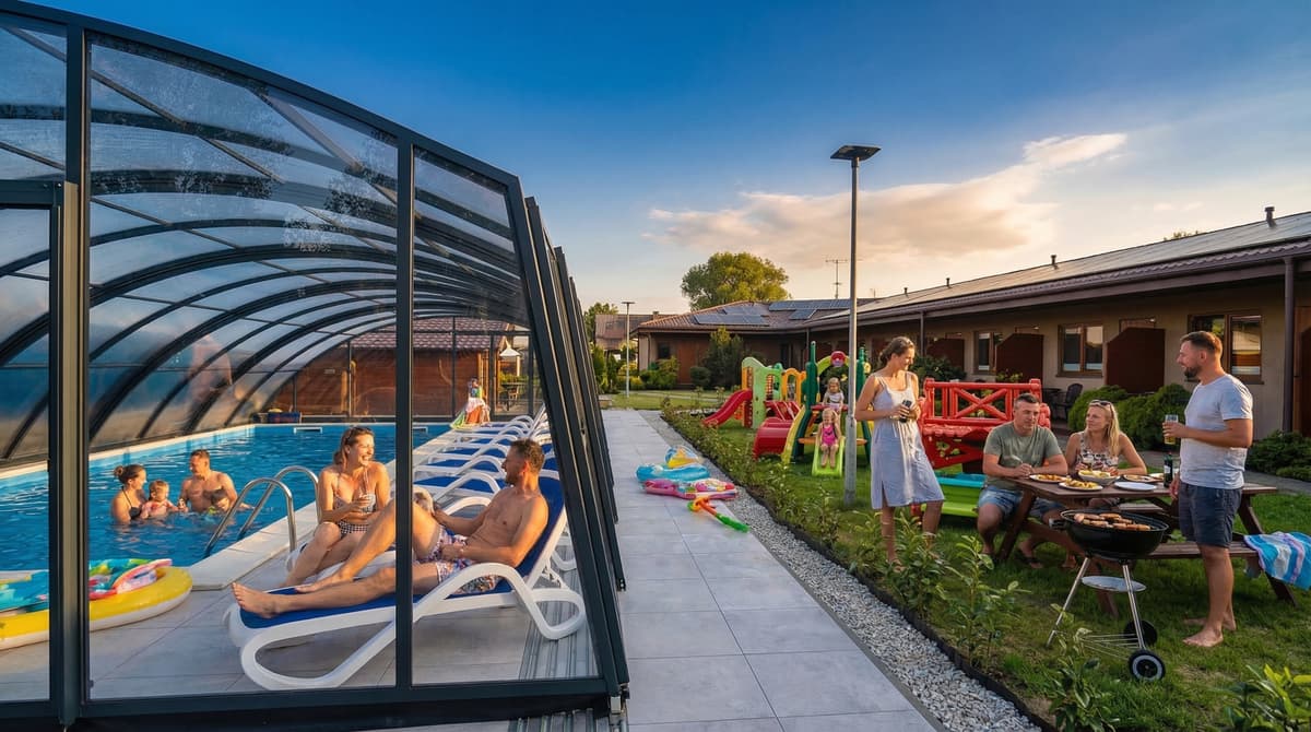 Rajska Mierzeja: Wellness nad morzem – sauna, jacuzzi, basen