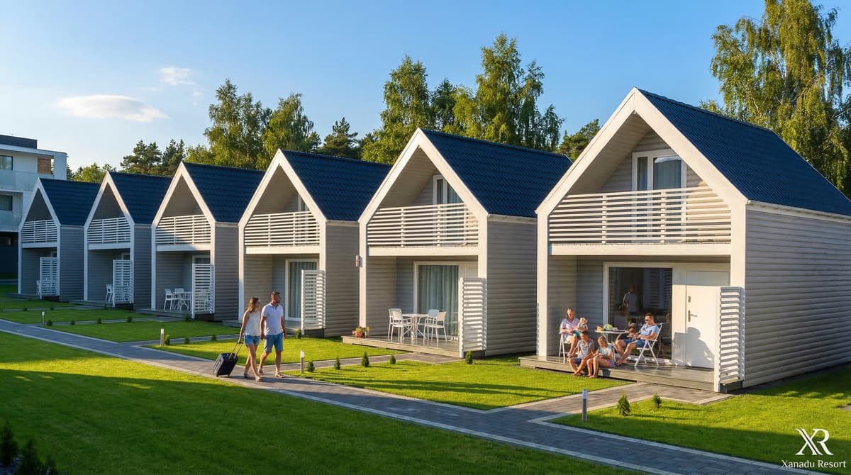 Xanadu Resort: Domki czy Pokoje w Sianożętach? Idealny Nocleg