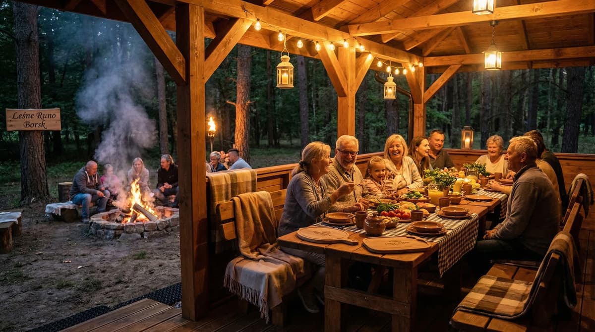 Leśne Runo Borsk: Wypoczynek w Borach Tucholskich nad Wdzydzami
