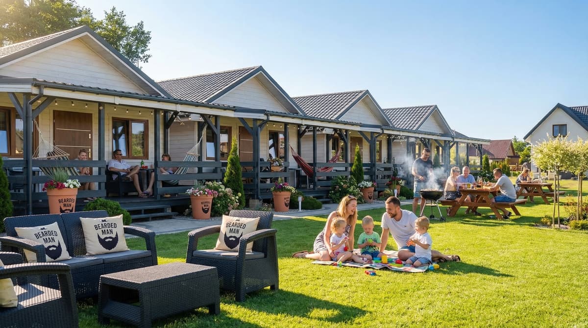 Sarbinowo aktywny urlop: Domki u Brodatego i Bałtyk