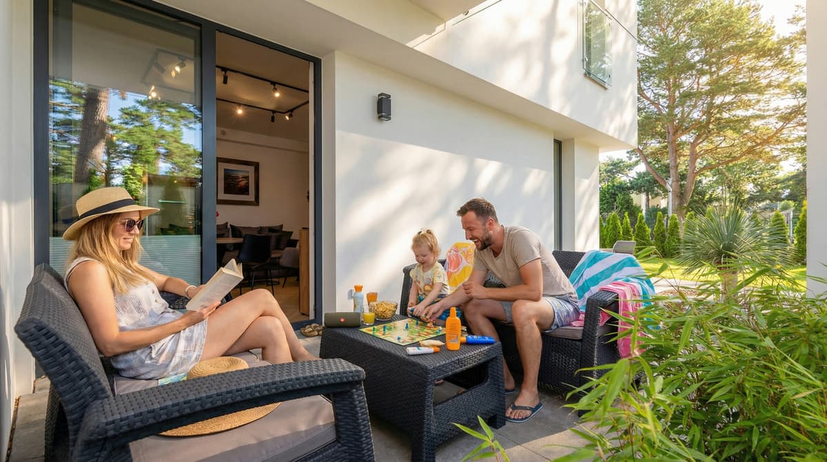 Rozewska Apartaments: Relaks na wakacjach z prywatnym tarasem