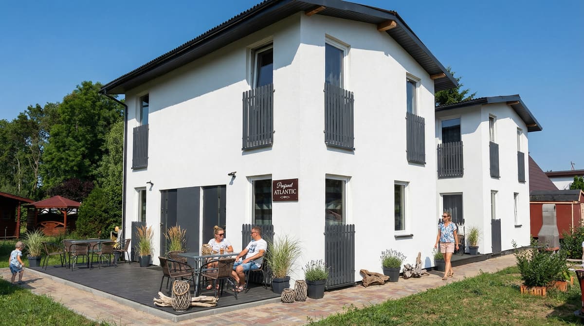 ** Lepszy Sen Nad Morzem: Pensjonat ATLANTIC w Chłopach