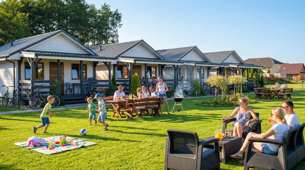 Domki u Brodatego: Idealny wypoczynek rodzinny w Sarbinowie