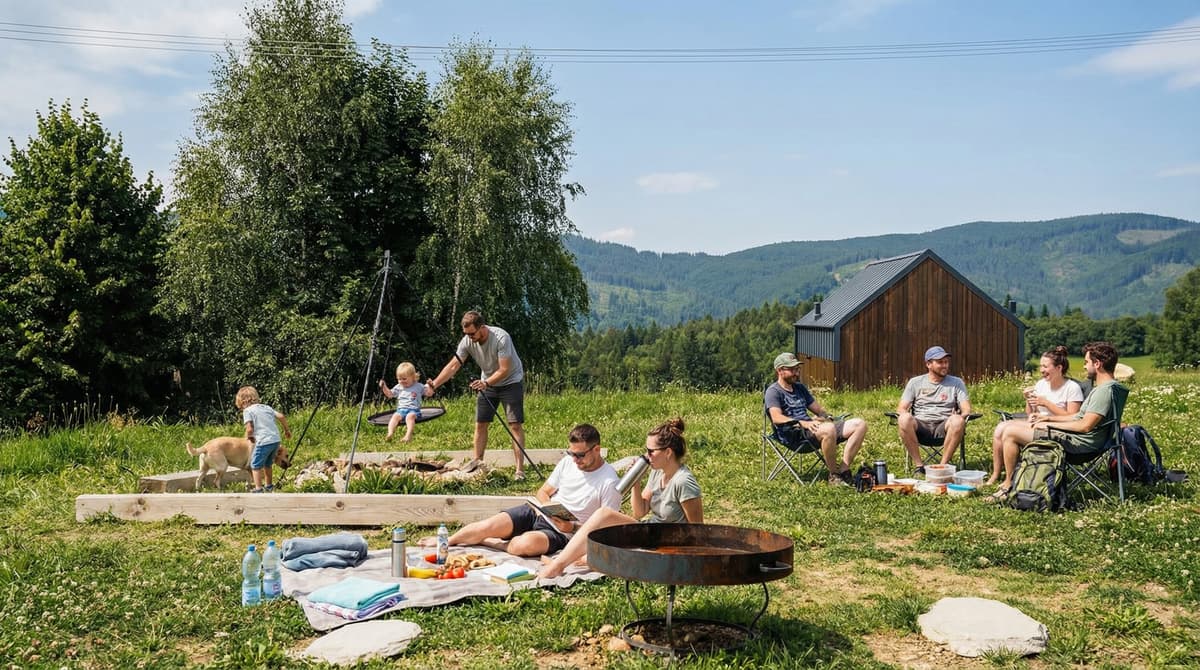 Folwark Soblówka: Drewniane domki w górach dla Twojej harmonii