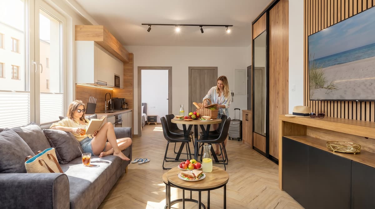 Rozewska Apartaments: Optymalne Plażowanie Jastrzębia Góra 150m Morze