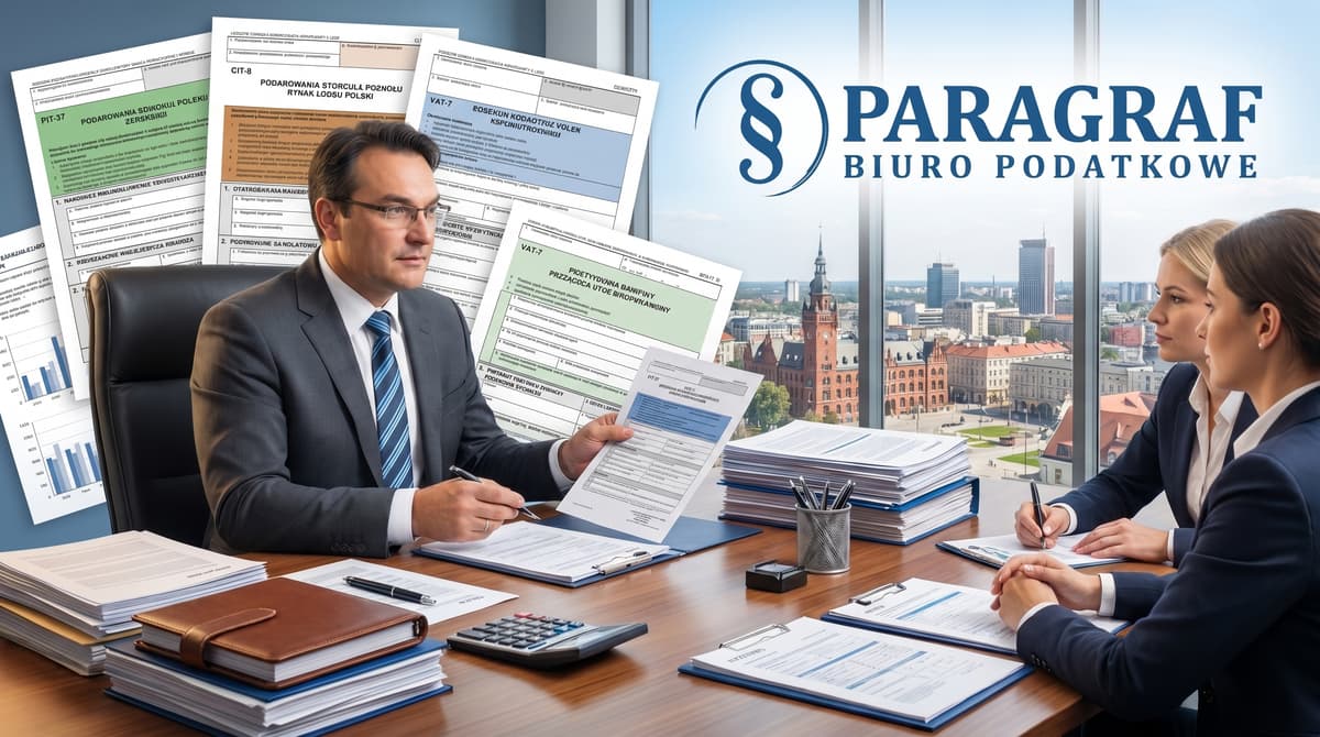 Biuro Podatkowe Paragraf: Bezpieczeństwo Księgowe 2026 w Łodzi