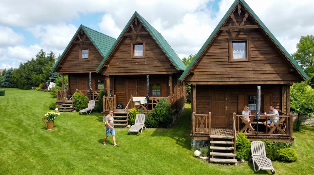 Domki Sielankowo: Prywatny Urlop, Spokojny Wypoczynek nad Morzem