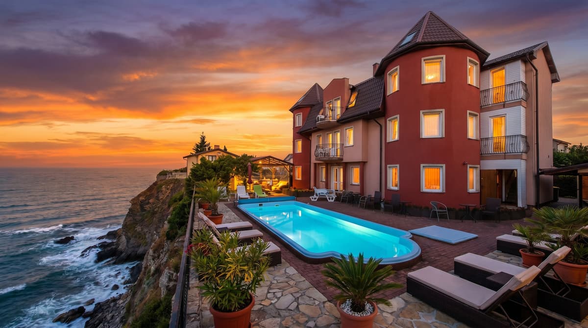 Pensjonat ATLANTIC: Basen i sauna dla detoksu nad morzem