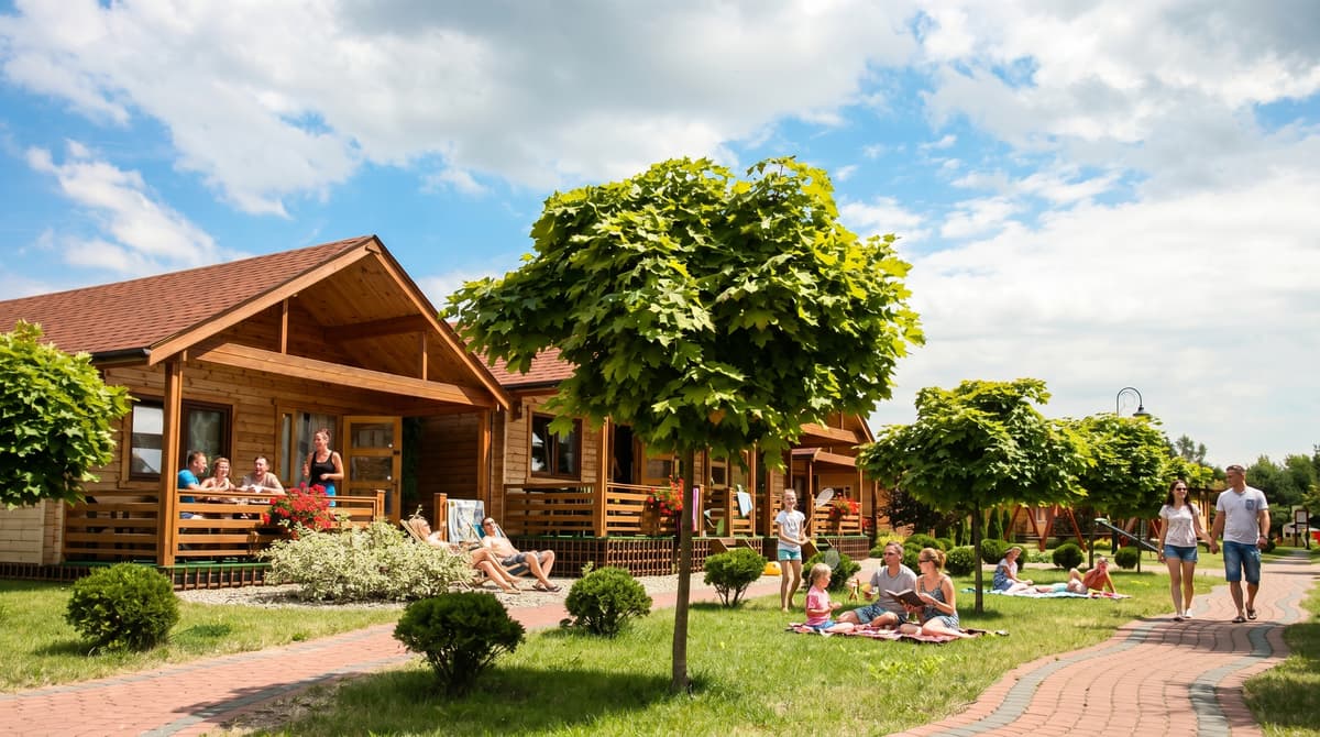 Komfortowe domki Lido: kanadyjski styl w Krynicy Morskiej