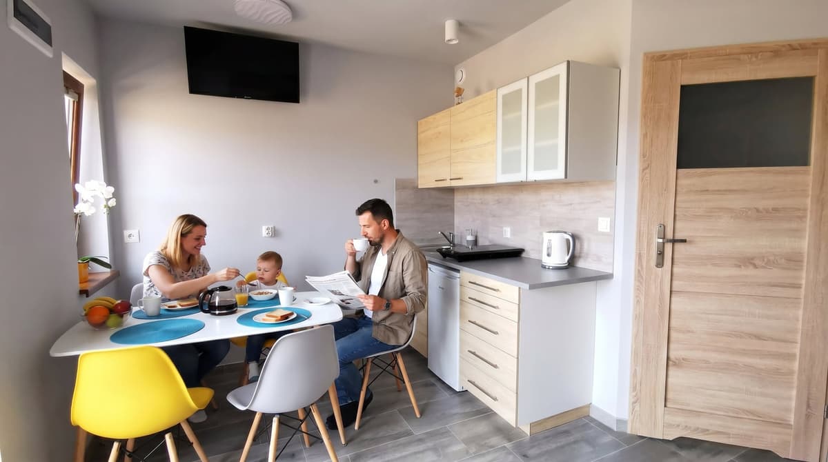 Aneks kuchenny w Domkach Luna Sarbinowo: Oszczędzaj czas i pieniądze na wakacjach