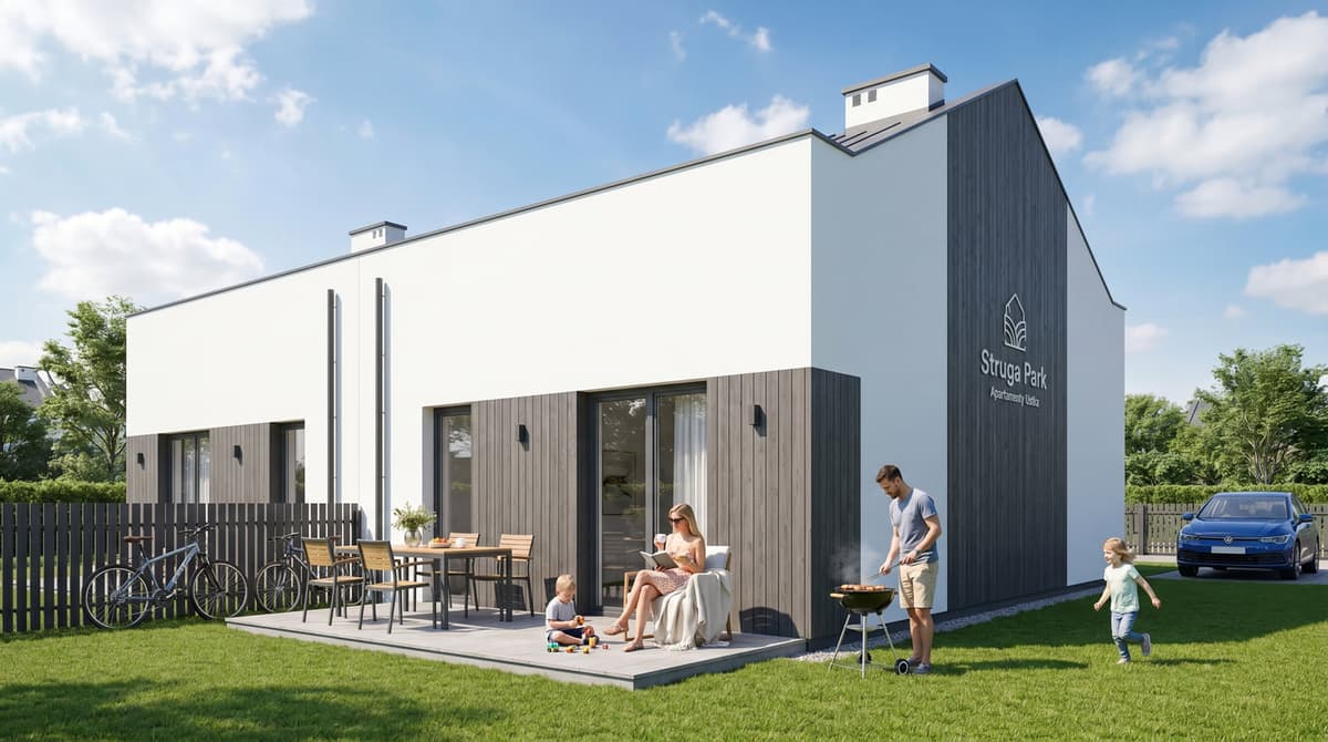 ** Struga Park Ustka: Nowoczesne Apartamenty dla Rodzin 2025