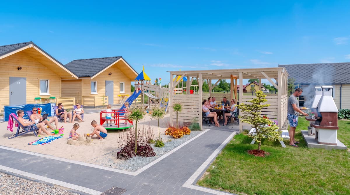 Bezpieczna ścieżka do plaży Ustka – Domki Govinda