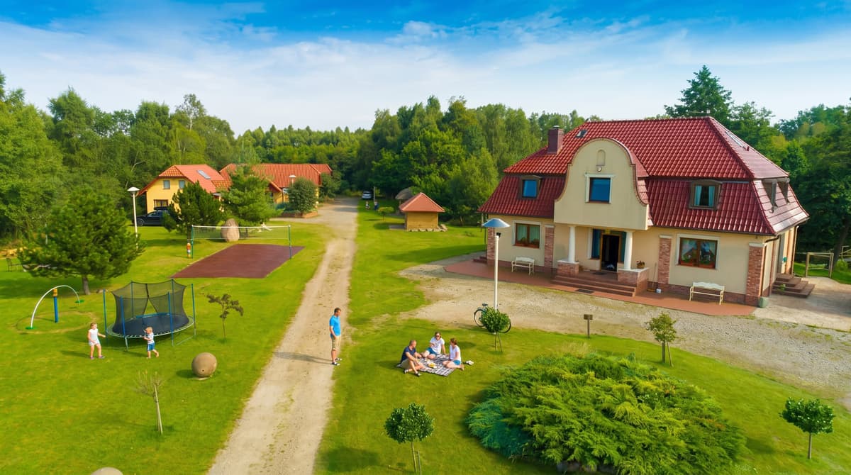 Żarnowska k/Łeby: Sielanka i spokój nad jeziorem Łebsko