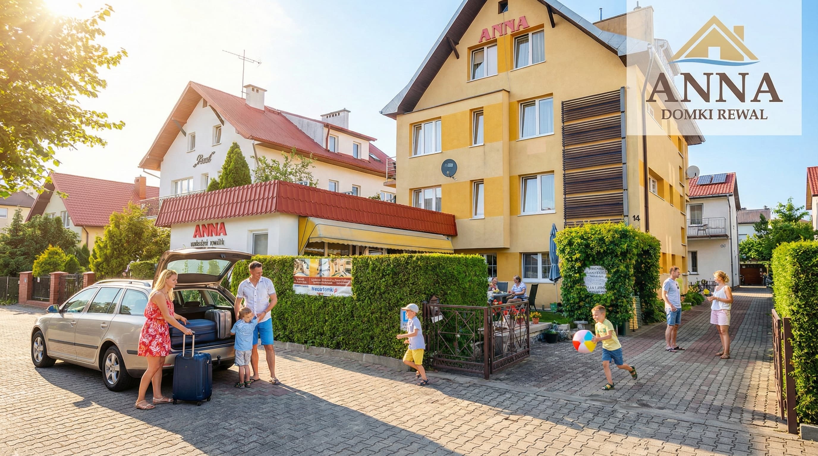 Anna Domki Rewal: Komfortowe Pokoje i Apartamenty nad Morzem