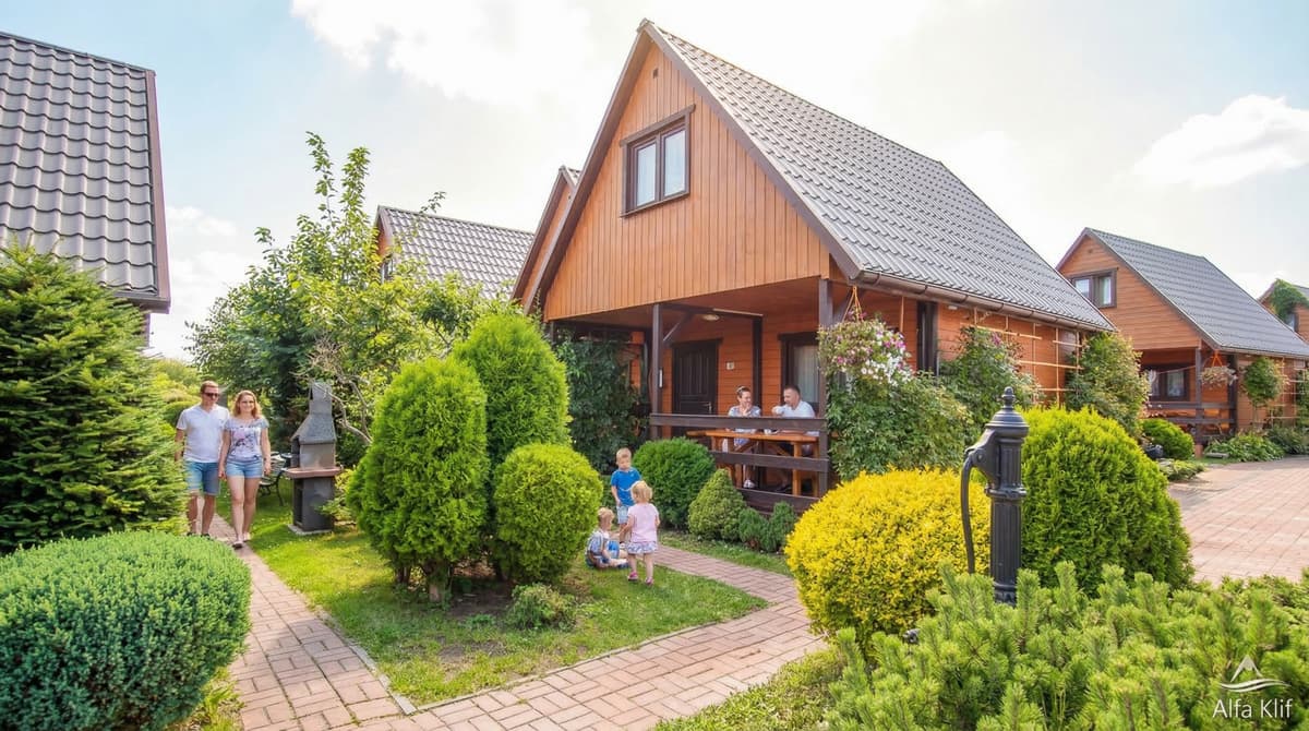 Alfa Klif Gąski: Ośrodek Wypoczynkowy, Domki i Camping Nad Morzem