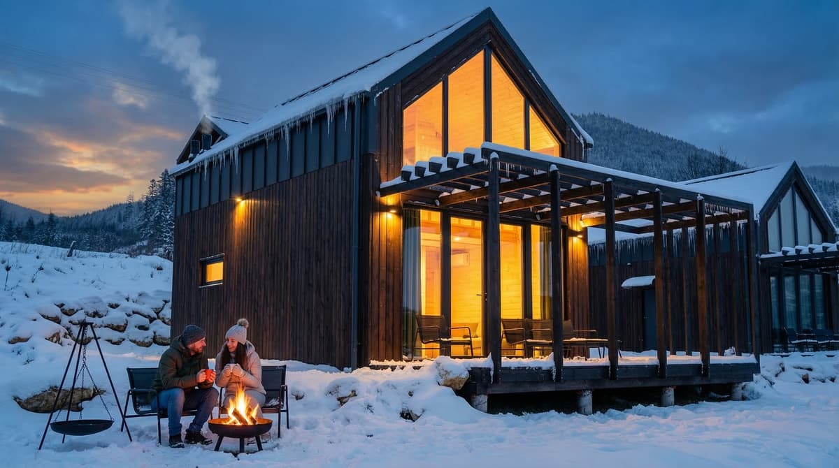 Folwark Soblówka: Idealne Domki Górskie w Sercu Beskidu Żywieckiego