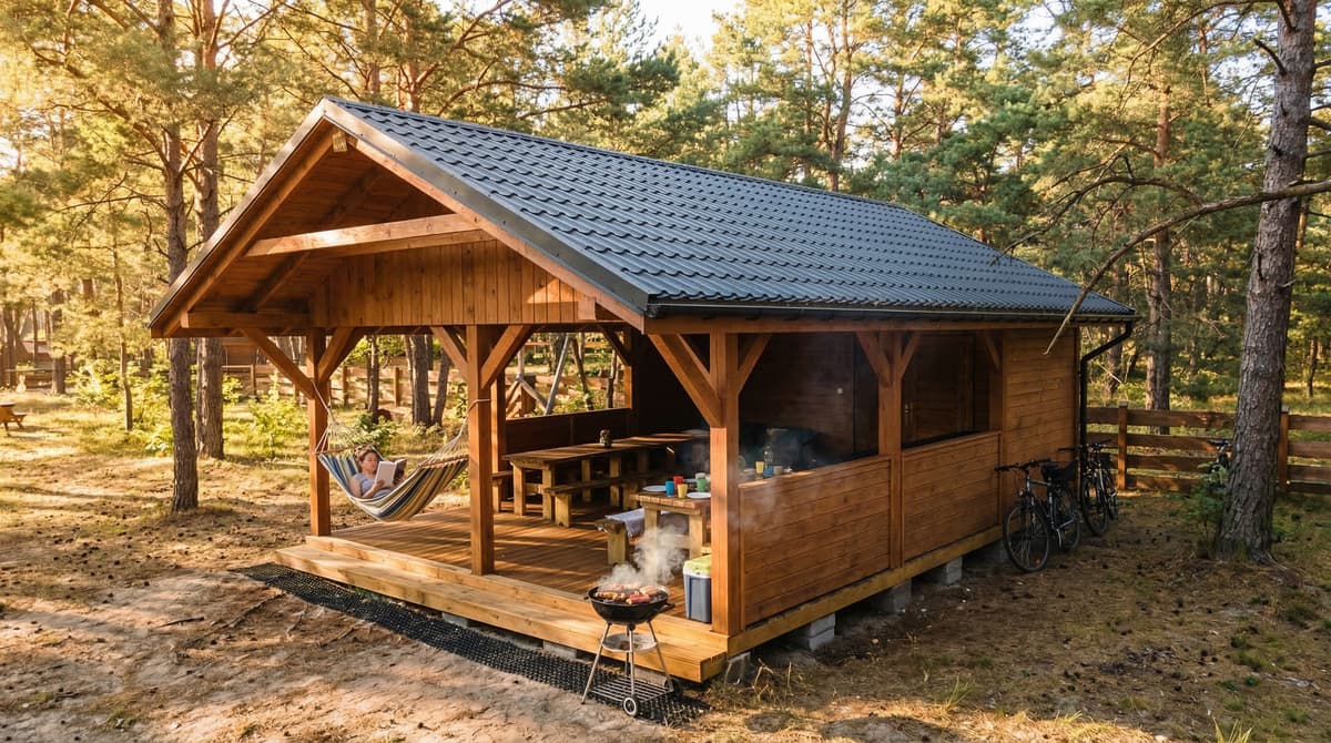 Leśne Runo Borsk: Podgrzewany Basen, Domki z Basenem, Całoroczny Relaks