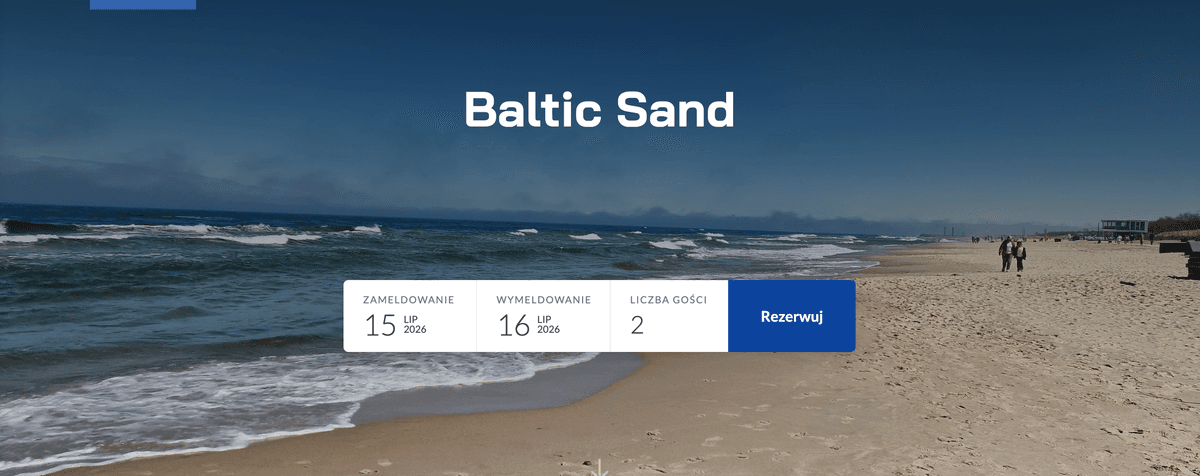 Baltic Sand Władysławowo Ośrodek Wypoczynkowy banner